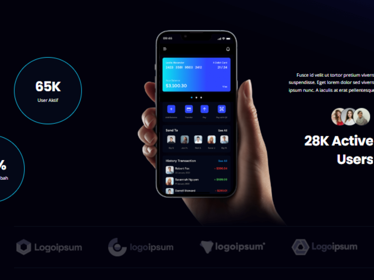 App landingpage