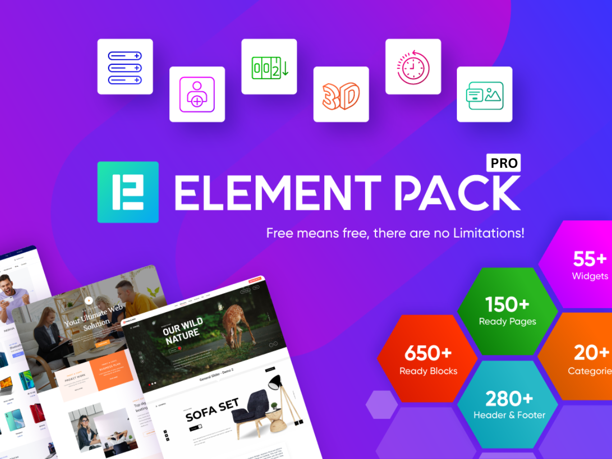 Element Pack Pro Original Lifetime