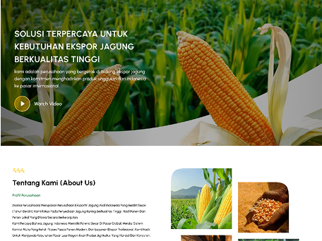 Website Ekspor Jagung
